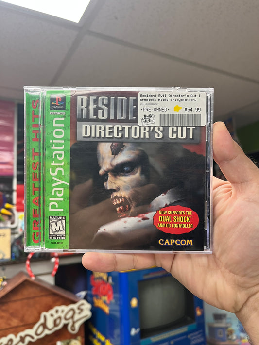 Resident Evil Directors Cut [Greatest Hits] - PS1 CiB