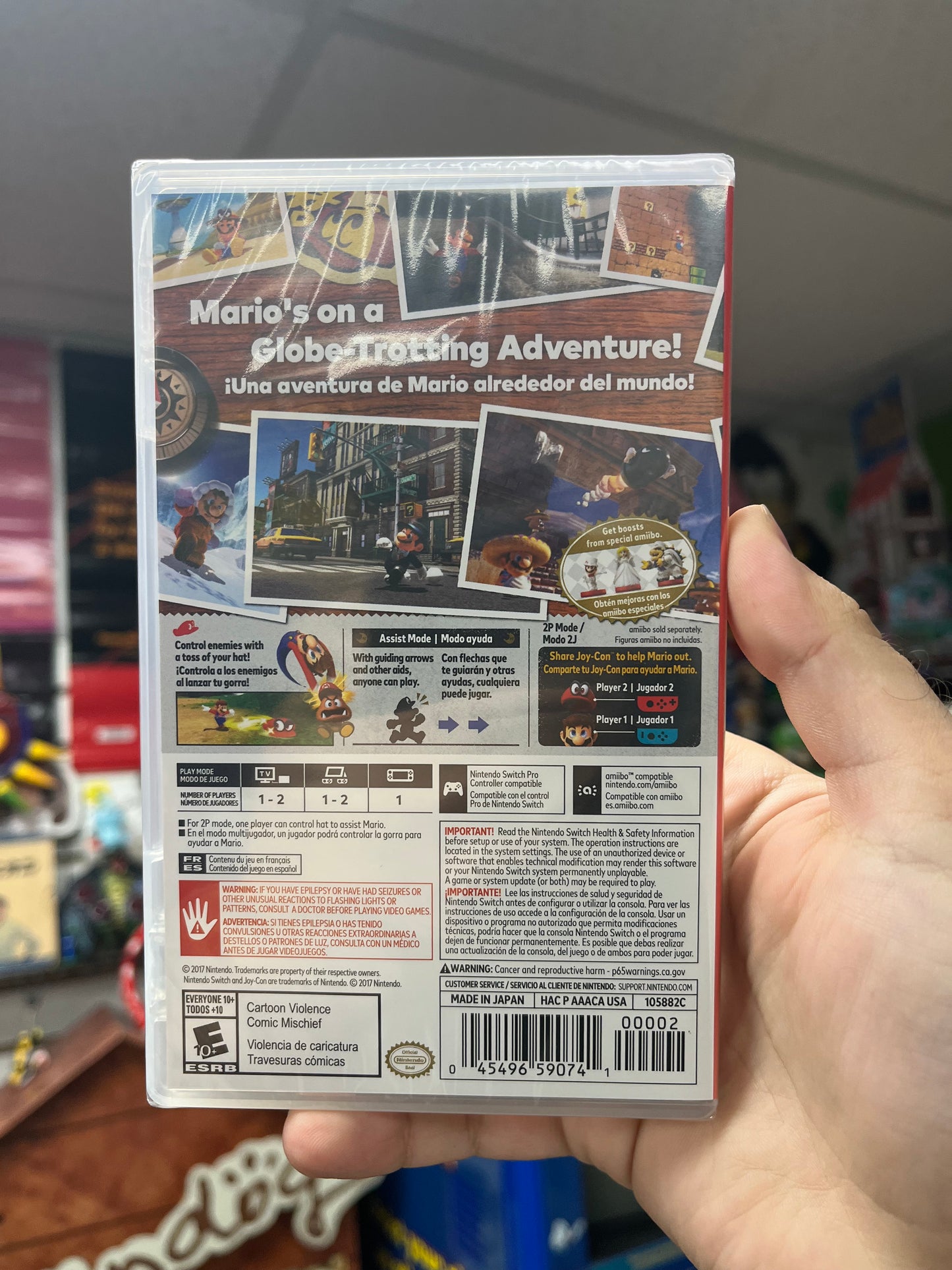 Super Mario Odyssey - Switch Sealed