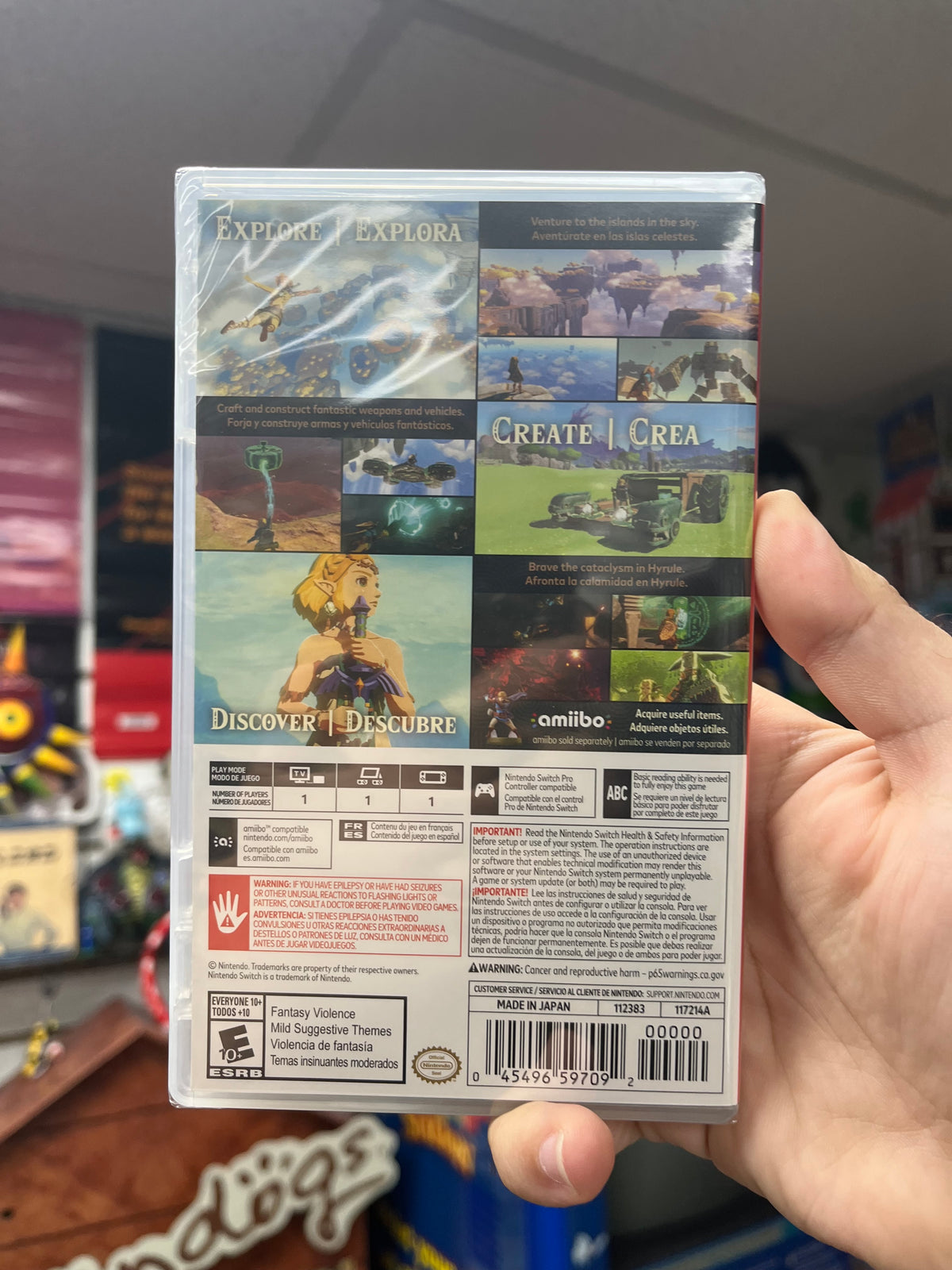 Zelda: Tears of the Kingdom - Switch CiB