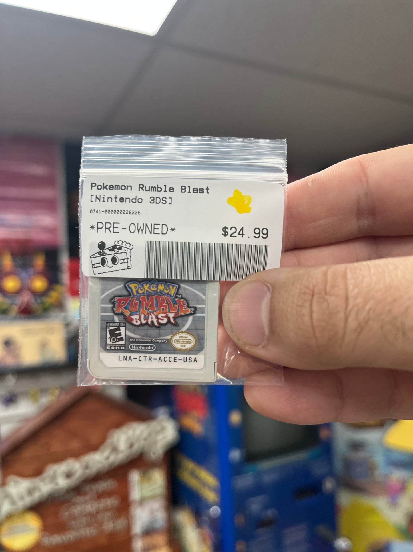 Pokemon Rumble Blast - 3DS Loose