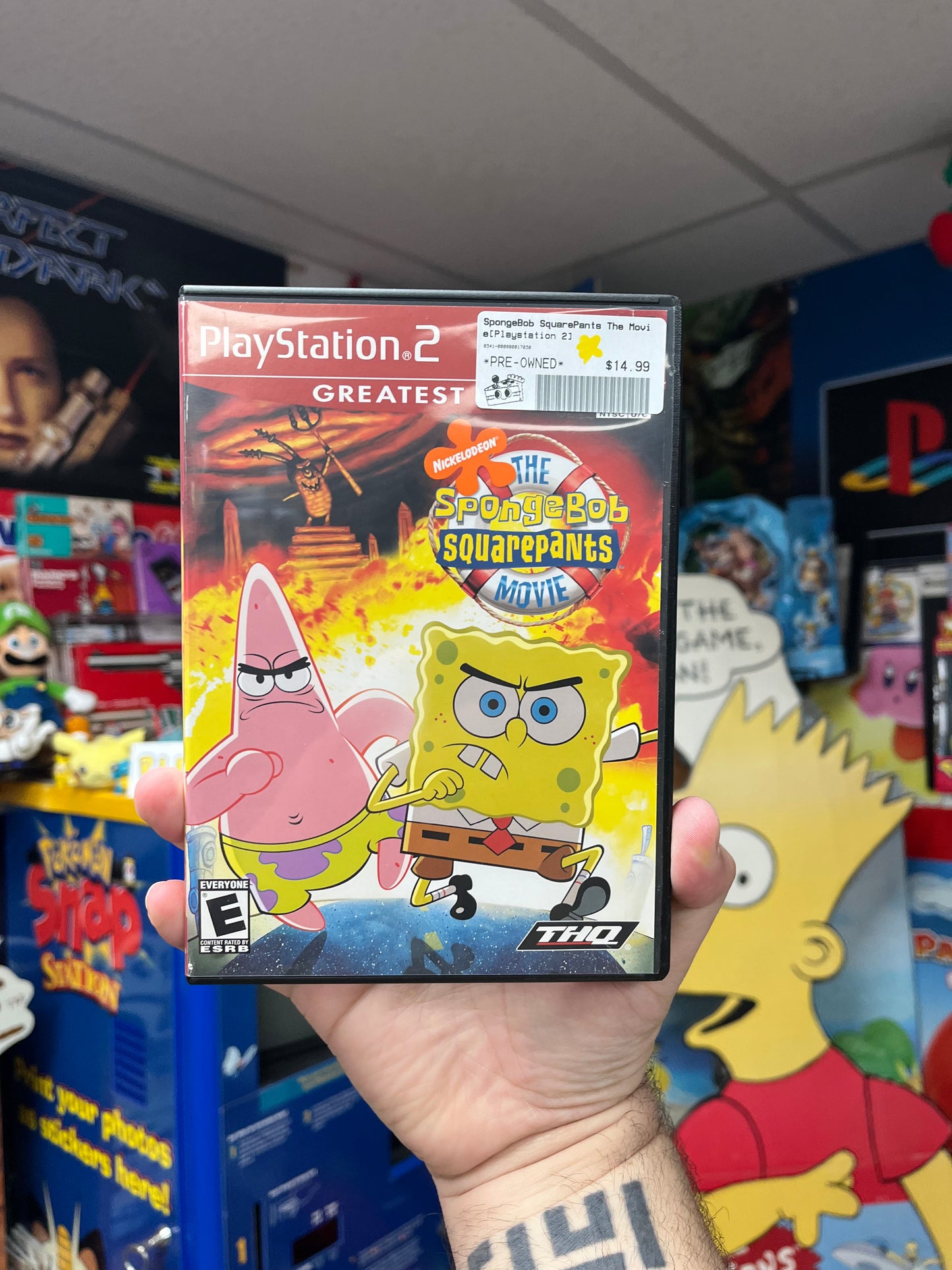 Spongebob Squarepants the Movie [Greatest Hits] - PS2 CiB