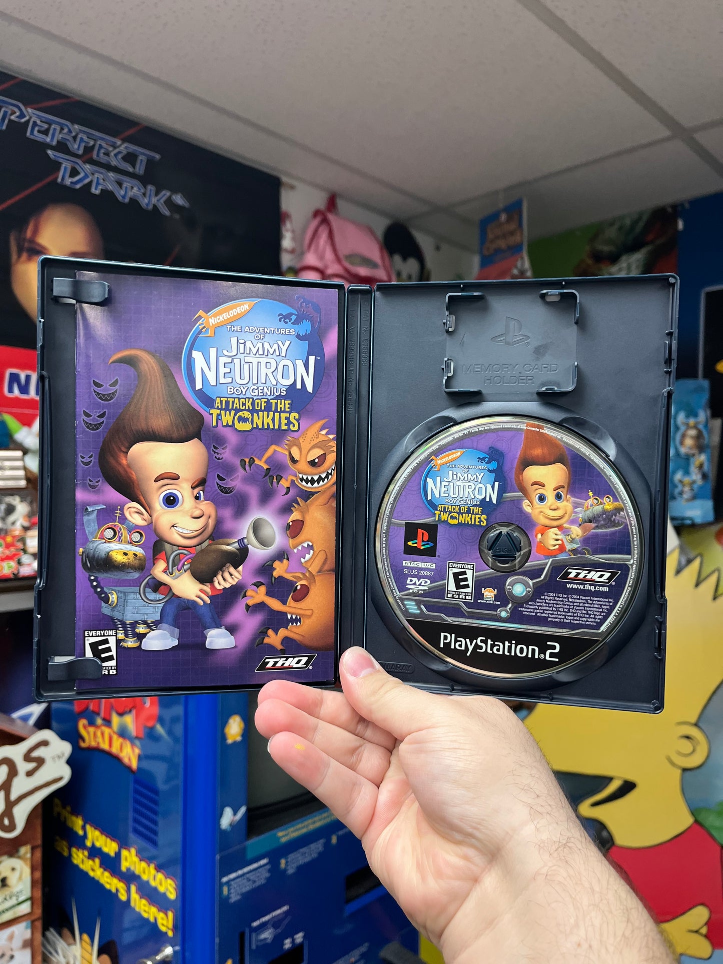Jimmy Neutron Attack of the Twonkies - PS2 CiB