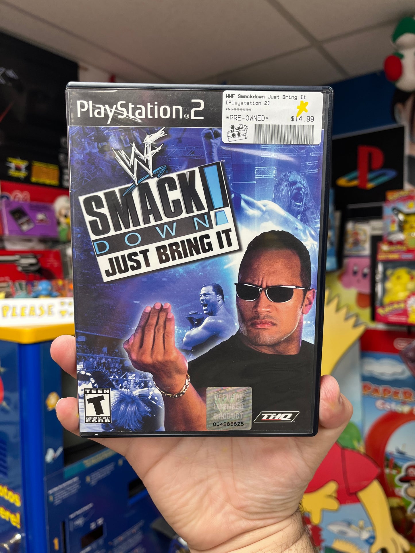 WWE Smackdown Just Bring It - PS2 CiB