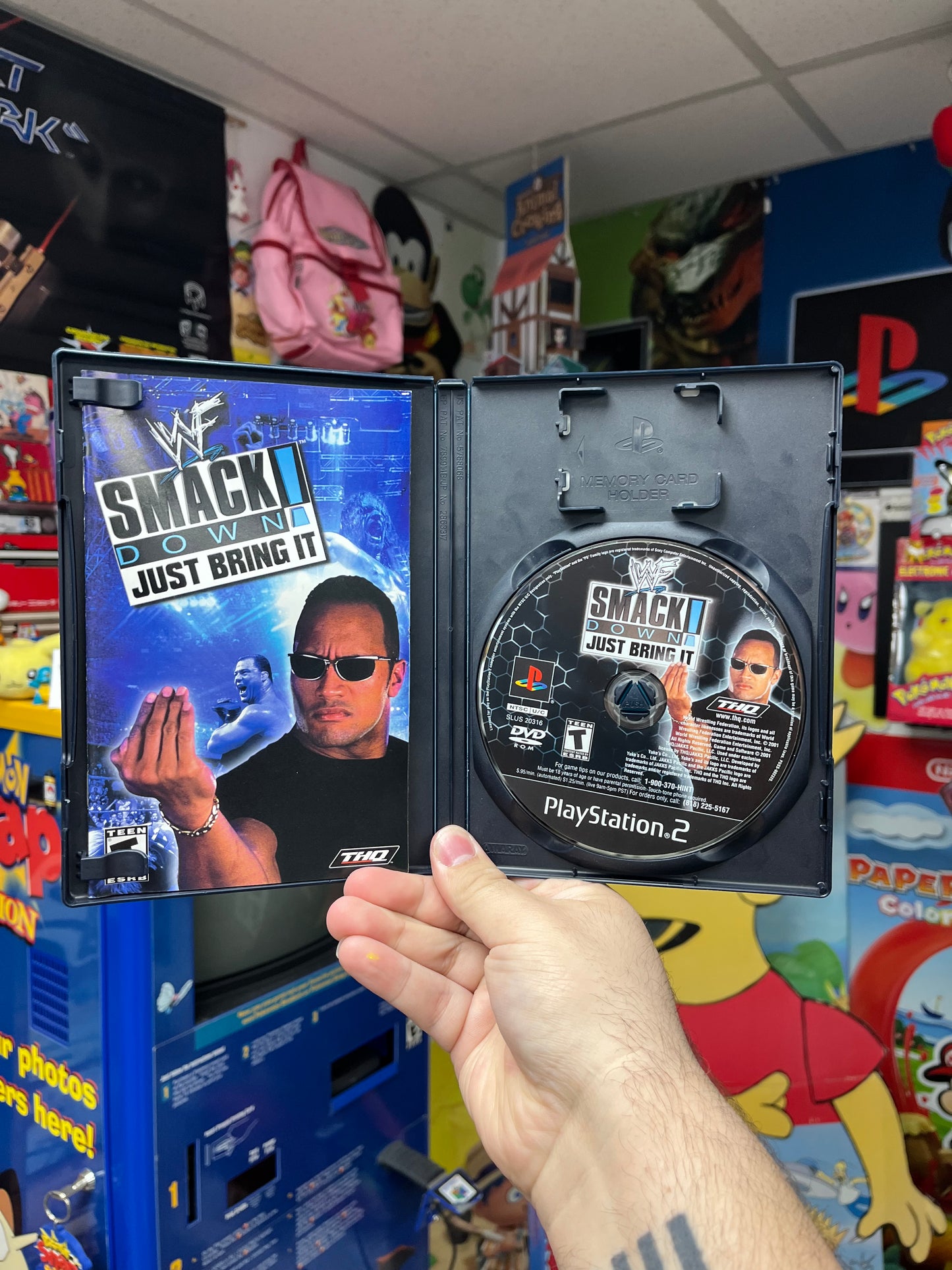 WWE Smackdown Just Bring It - PS2 CiB