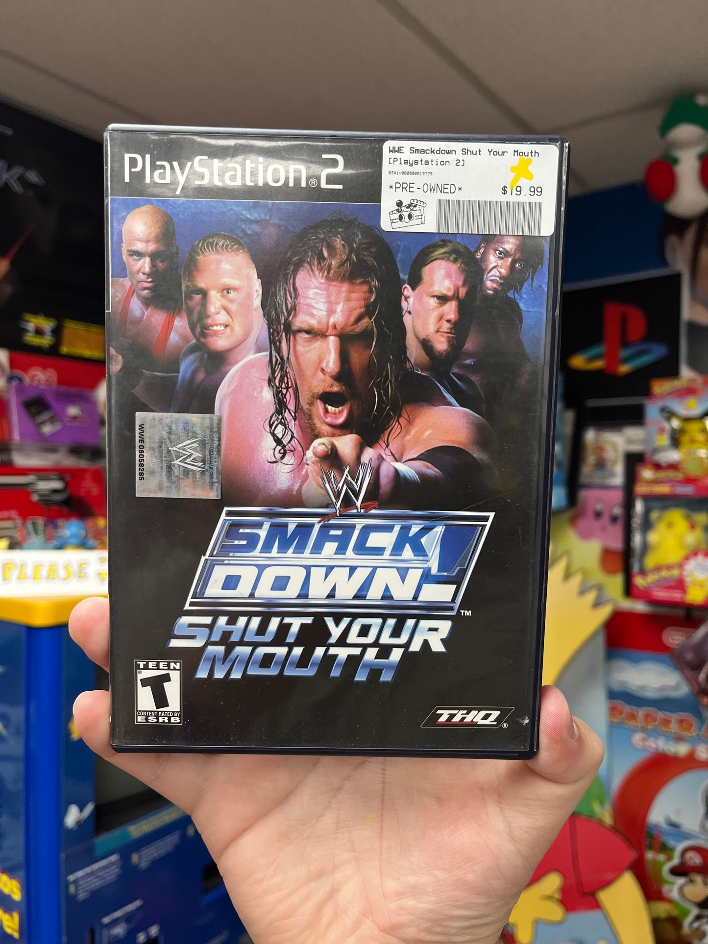 WWE Smackdown Shut Your Mouth - PS2 CiB