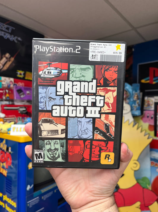 Grand Theft Auto III - PS2 Boxed