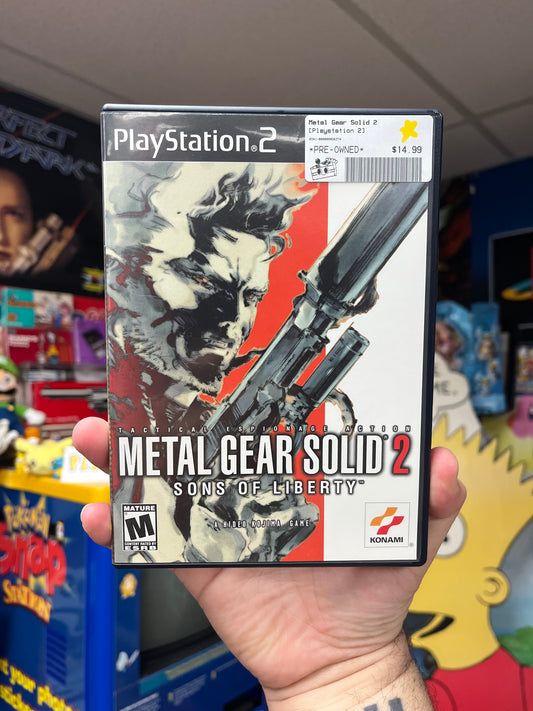 Metal Gear Solid 2 - PS2 CiB