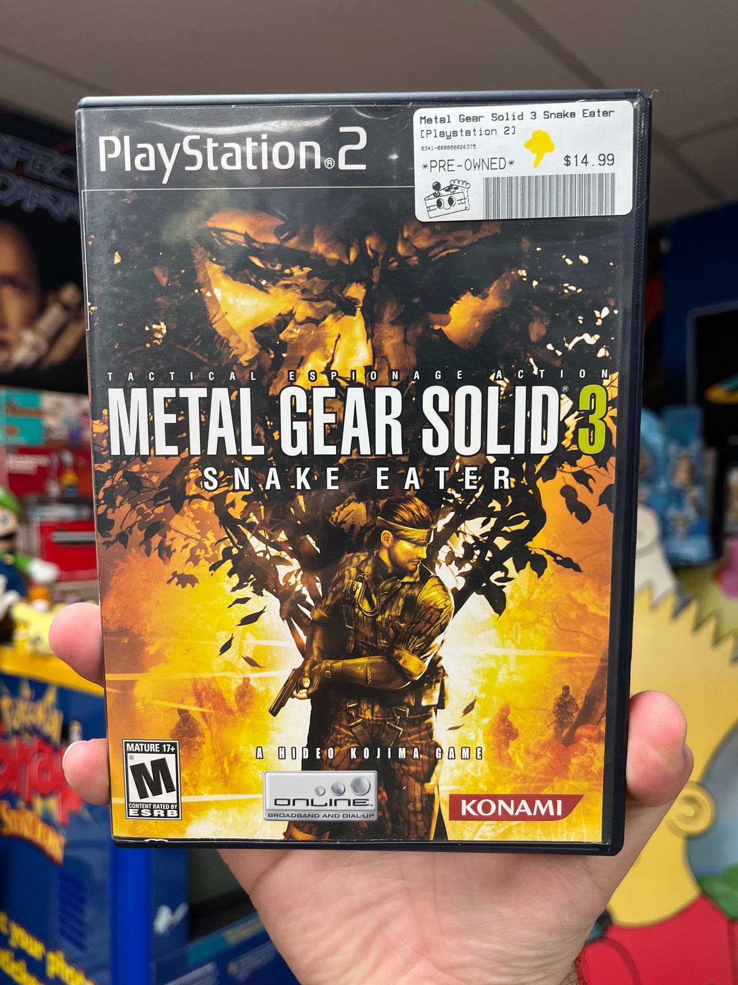 Metal Gear Solid 3 Snake Eater - PS2 CiB