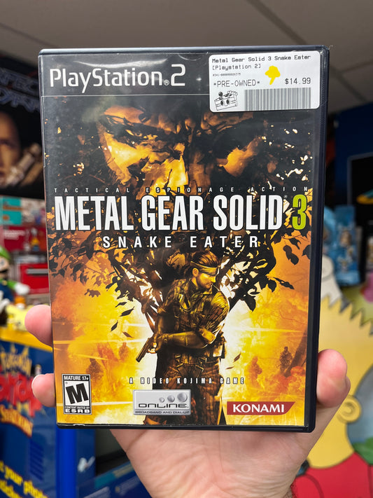 Metal Gear Solid 3 Snake Eater - PS2 CiB
