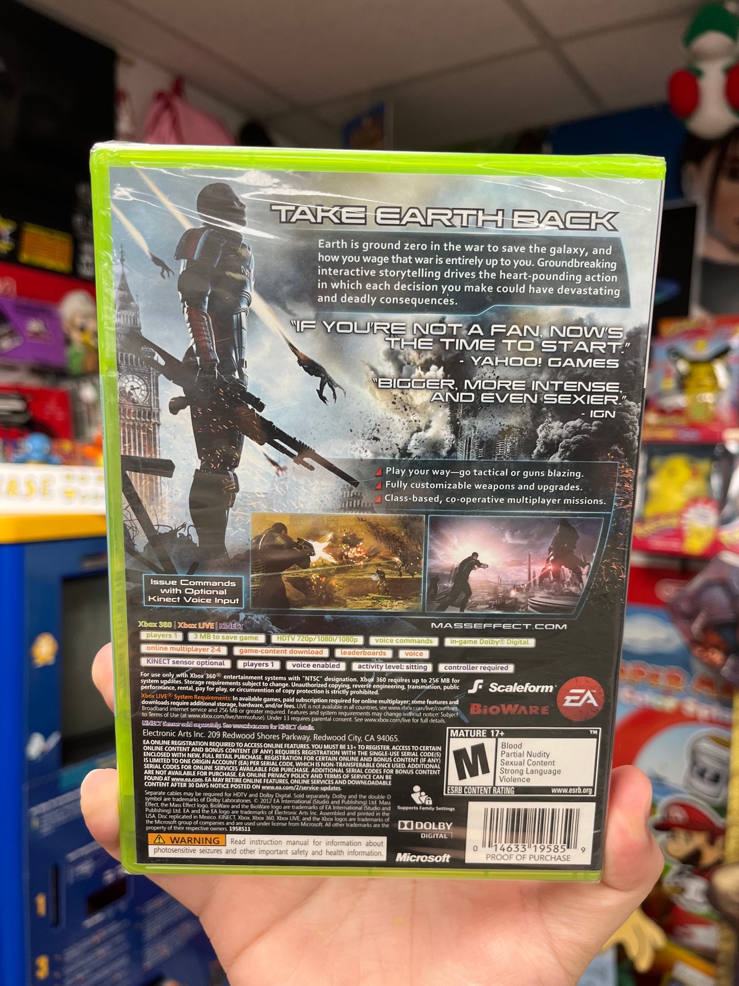 Mass Effect 3 - Xbox 360 Sealed