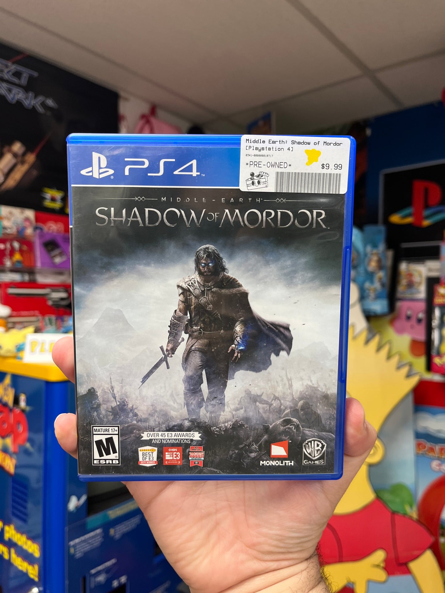 Middle Earth Shadow of Mordor - PS4