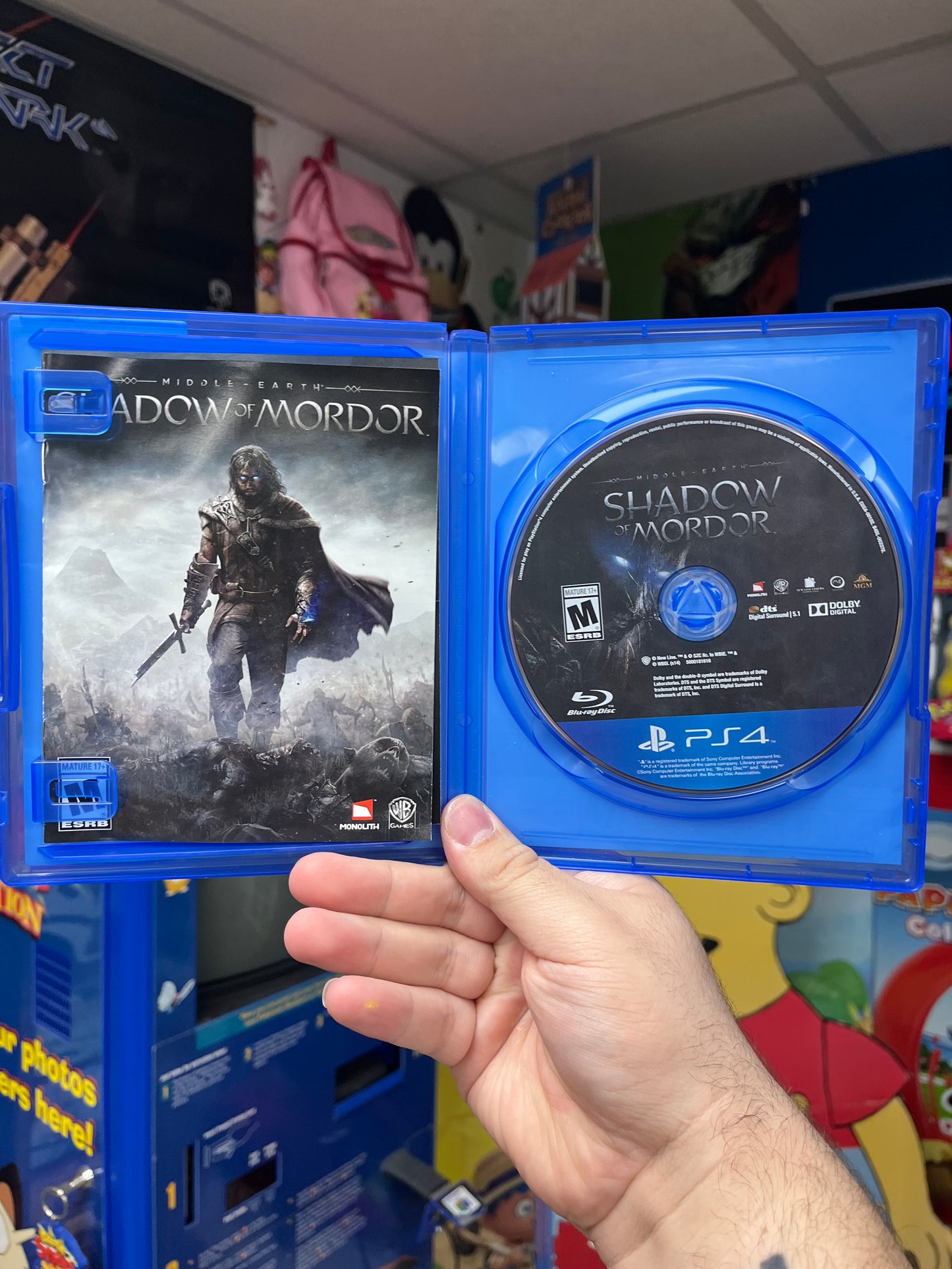 Middle Earth Shadow of Mordor - PS4