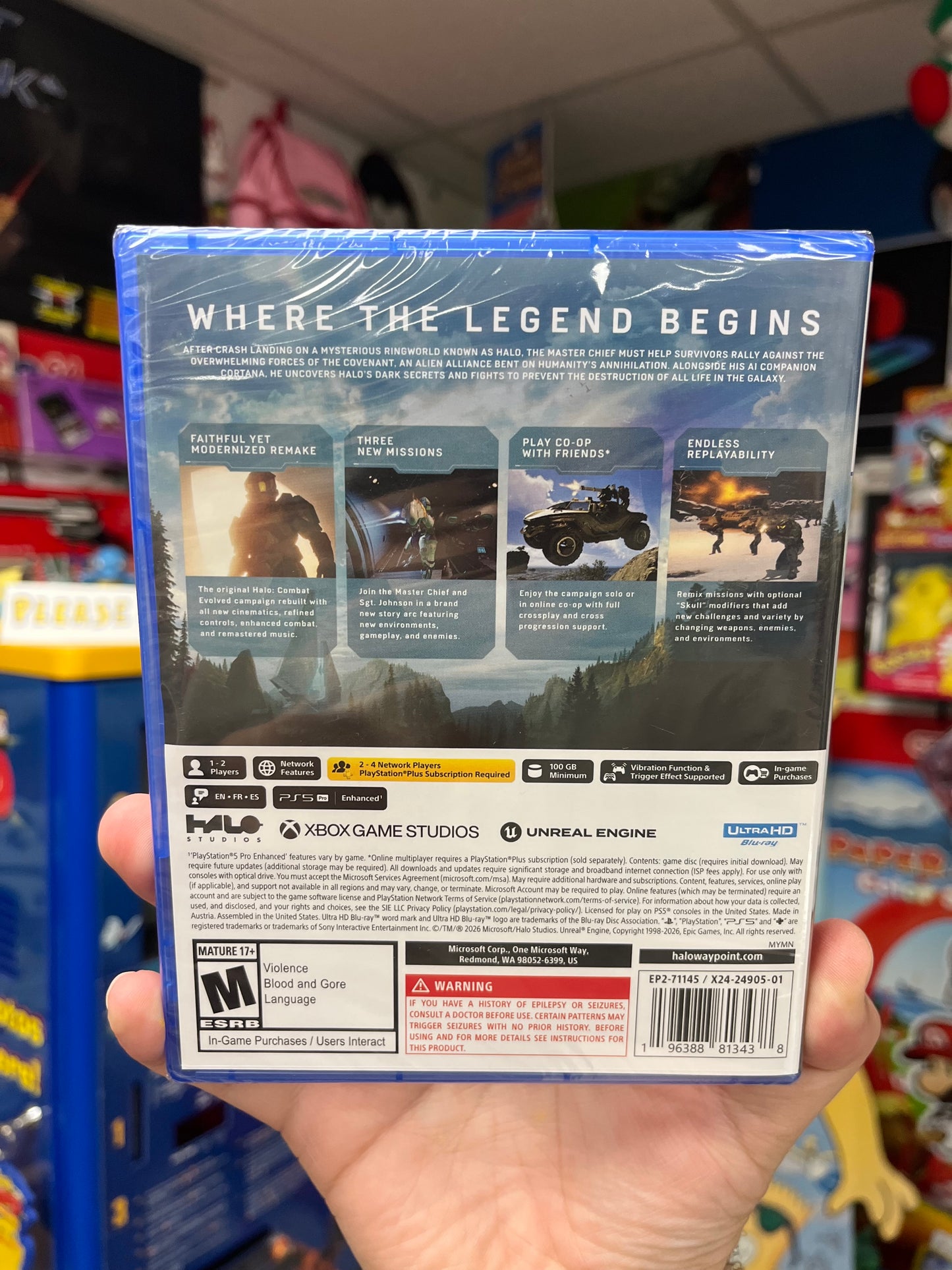 Halo: Campaign Evolved - PS5 Sealed
