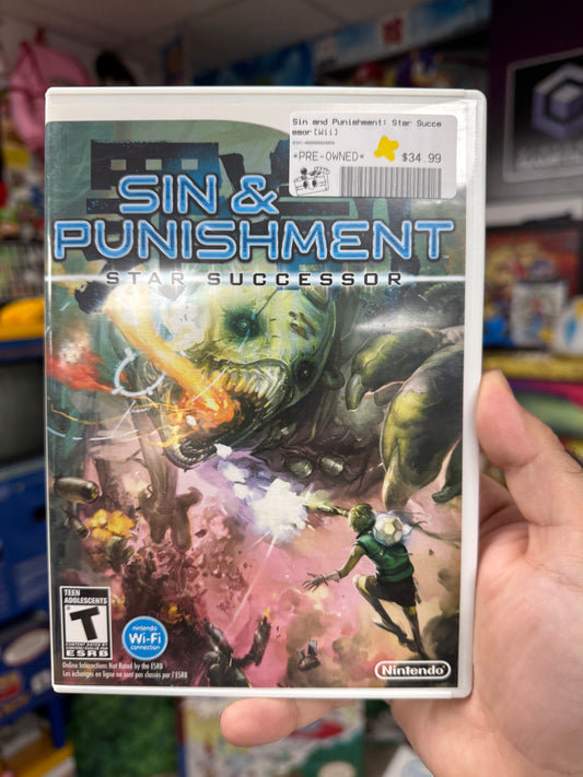 Sin & Punishment Star Successor Wii CIB