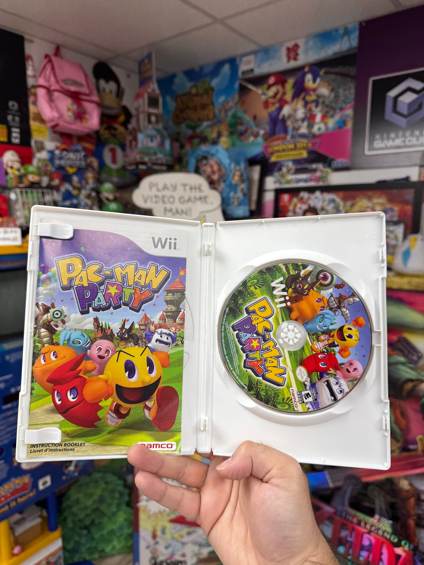 Pac-Man Party Wii CIB