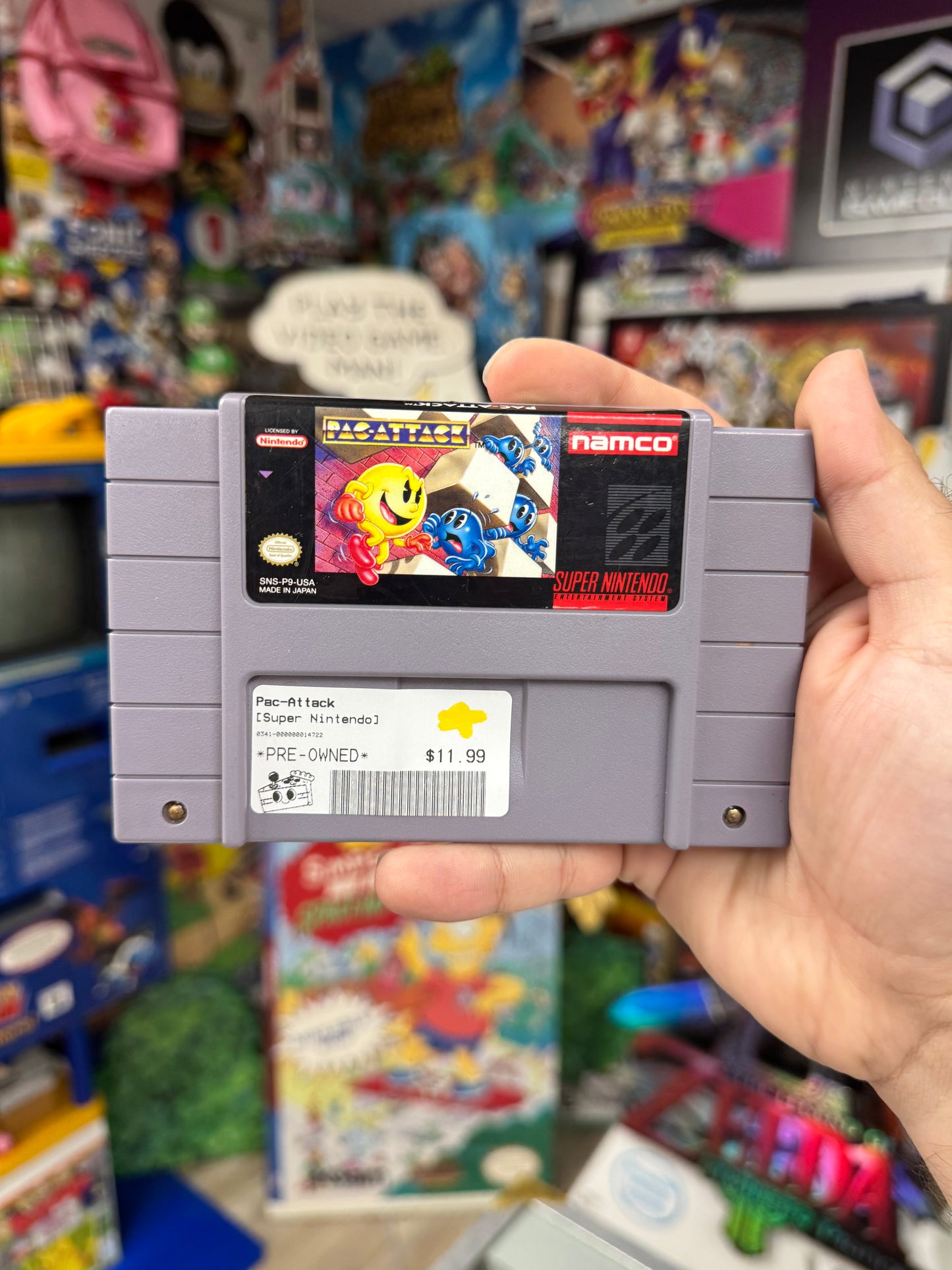 Pac-Attack SNES