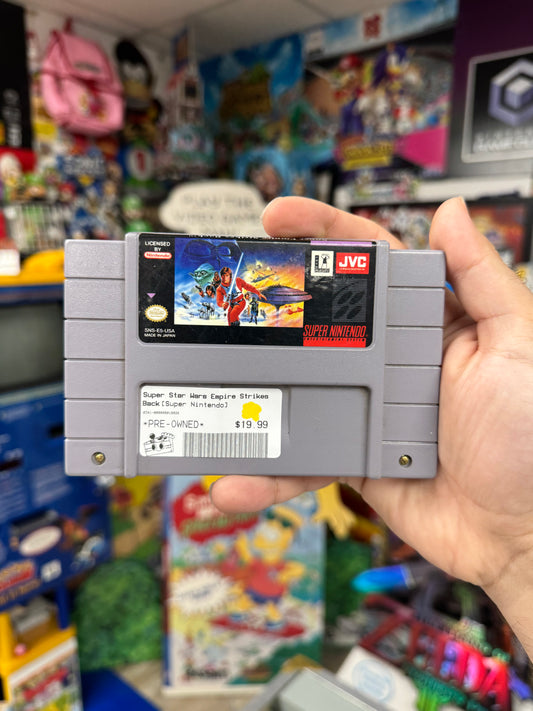 Super Star Wars Empire Strikes Back SNES