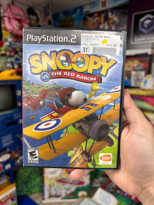 Snoopy vs the Red Baron PS2 CIB