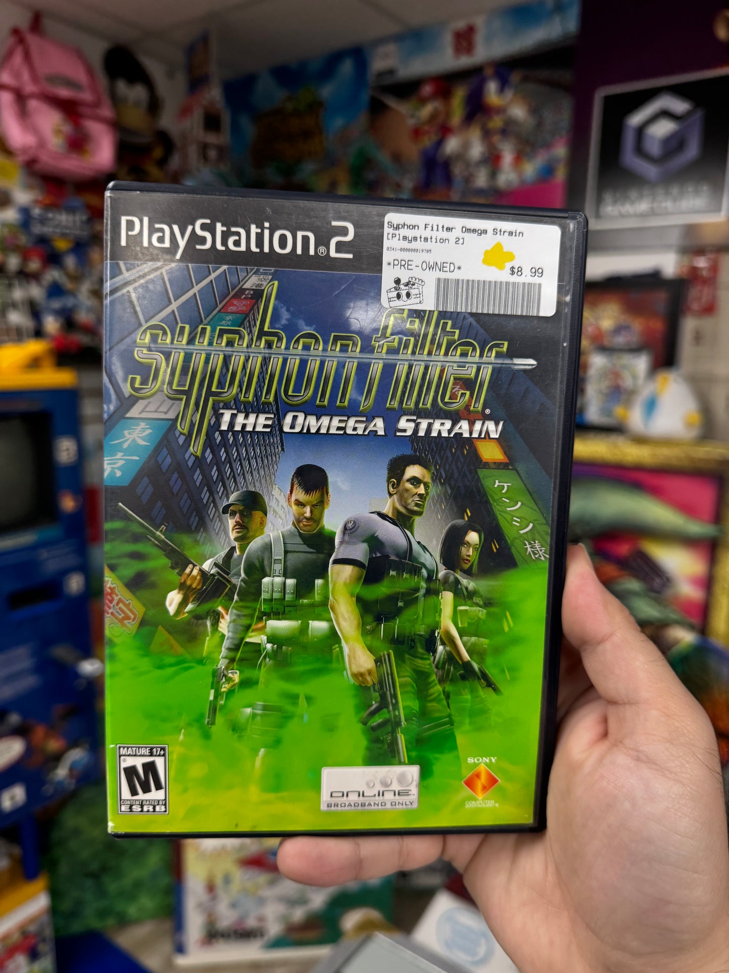 Syphon Filter Omega Strain PS2 CIB
