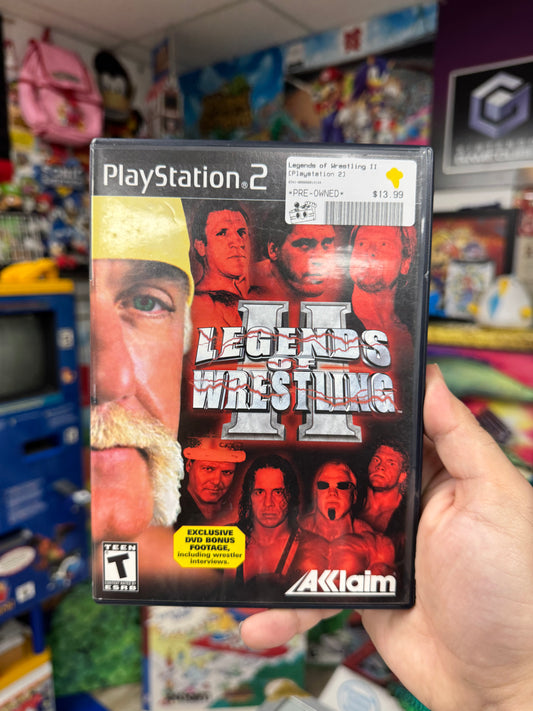 Legends of Wrestling II PS2 CIB