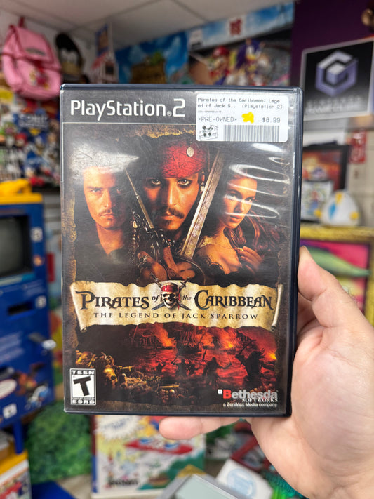 Pirates of the Caribbean Legend of Jack Sparrow PS2 CIB