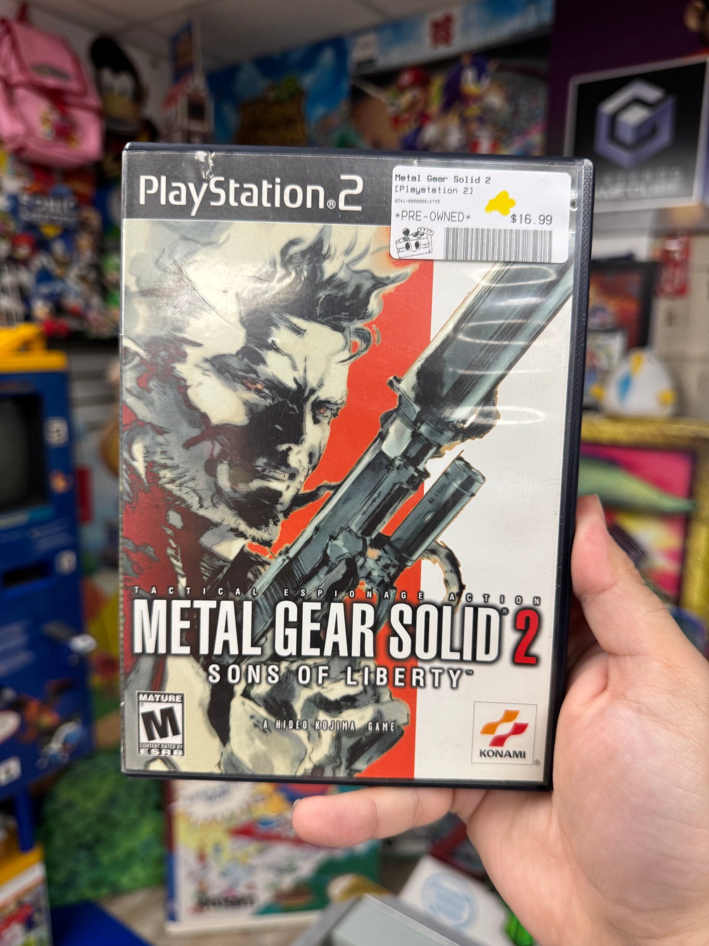 Metal Gear Solid 2 Sons of Liberty PS2 CIB
