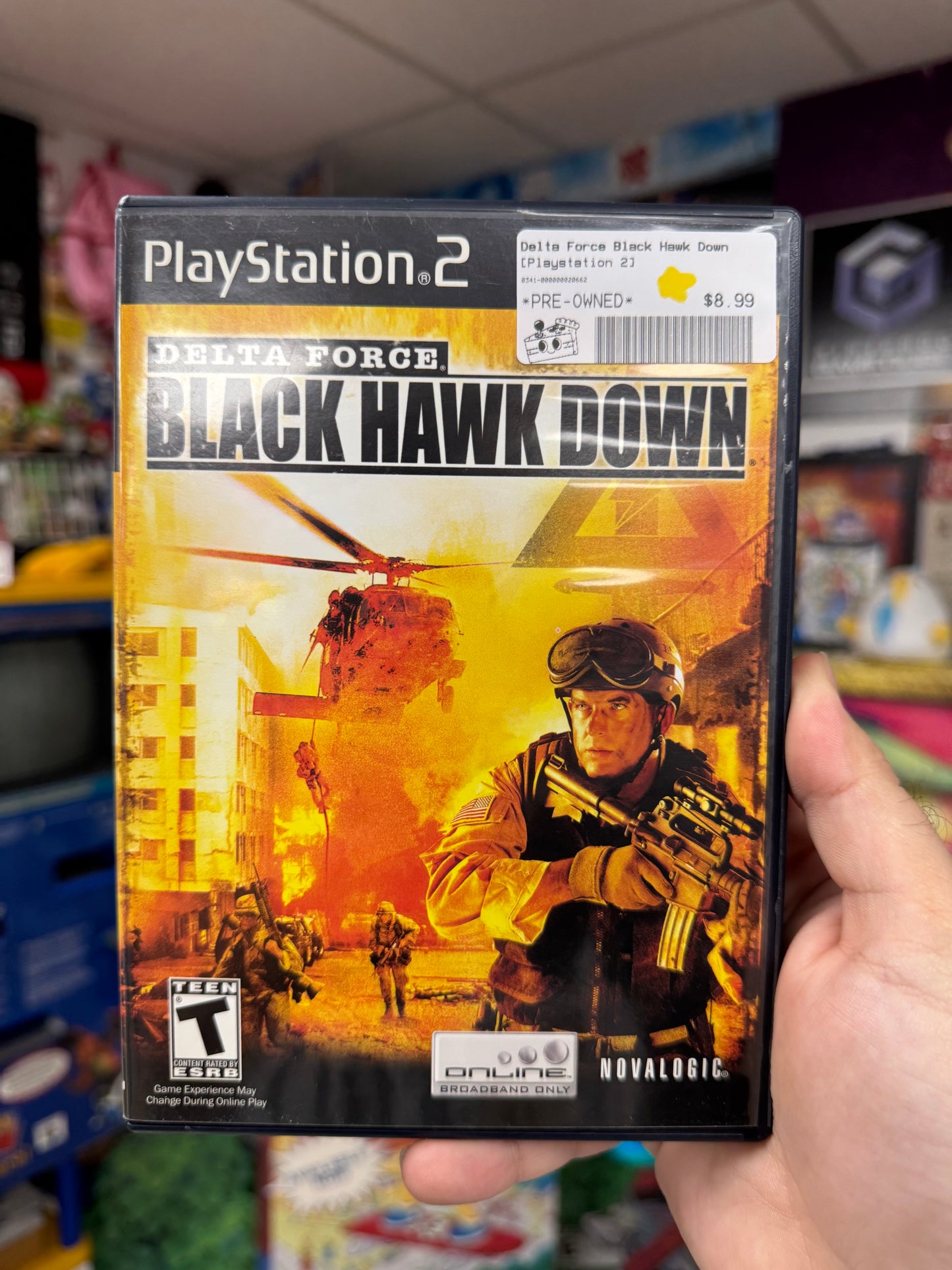 Delta Force Black Hawk Down PS2 CIB