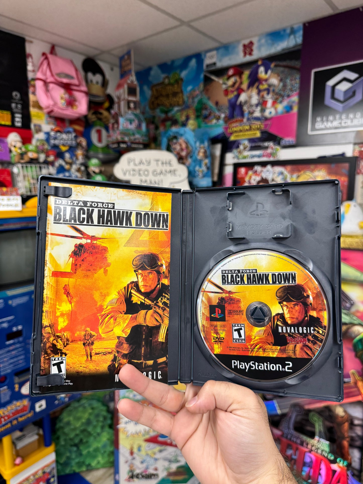 Delta Force Black Hawk Down PS2 CIB