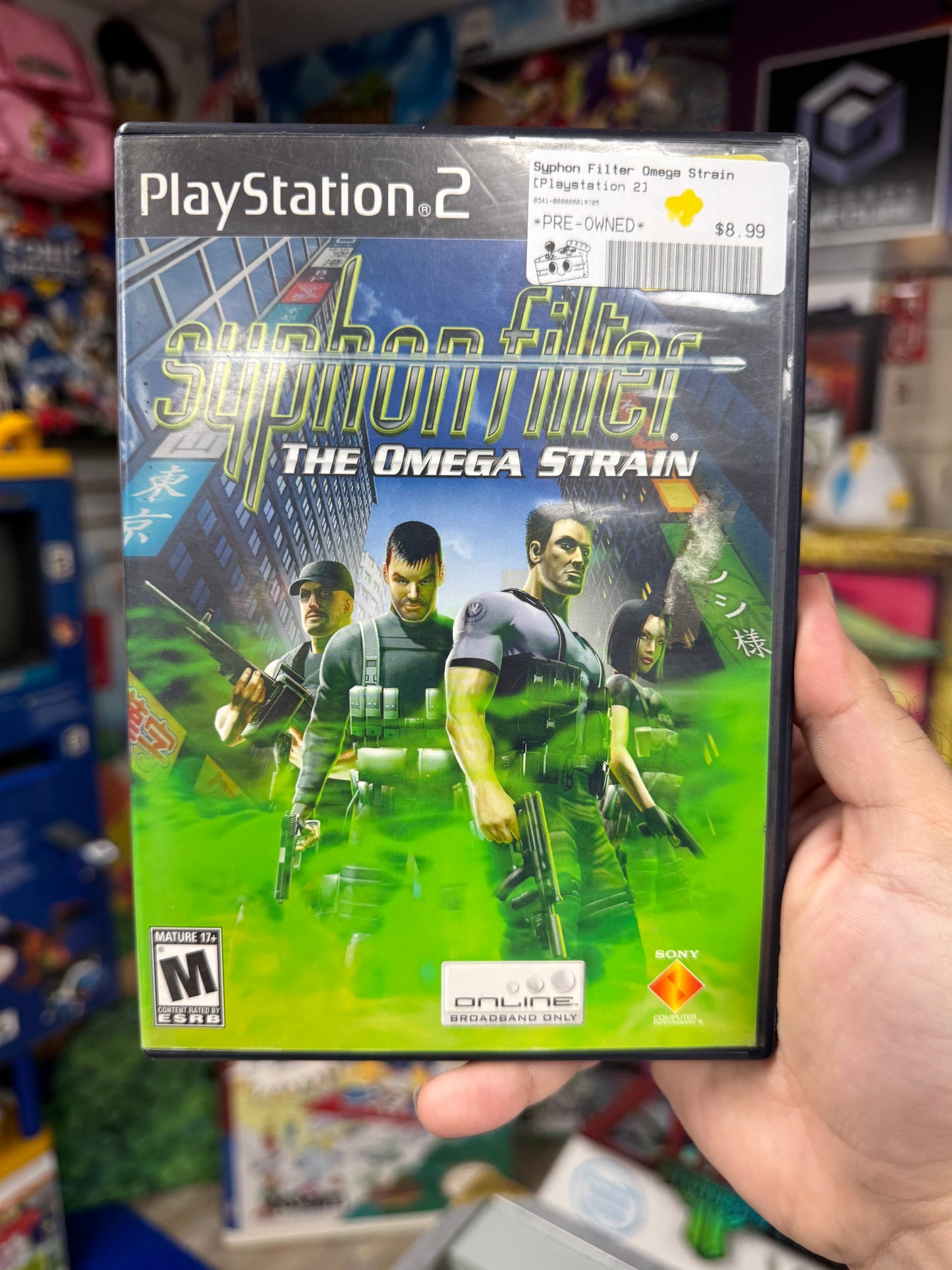 Syphon Filter Omega Strain PS2 CIB