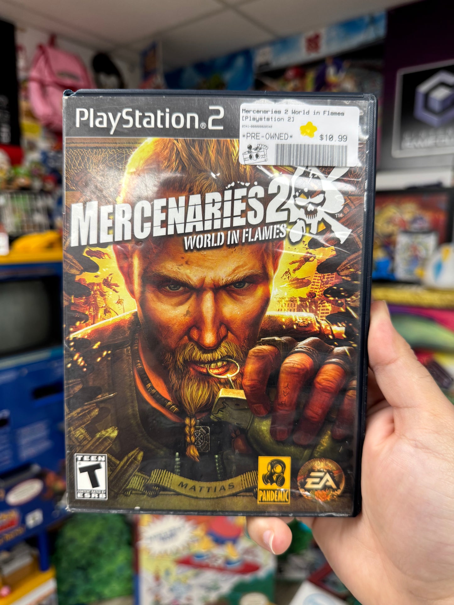 Mercenaries 2 World in Flames PS2 CIB