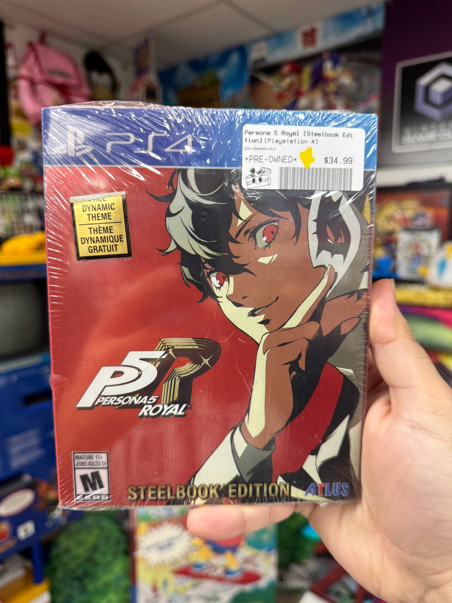 Persona 5 Royal Steelbook PS4 Sealed