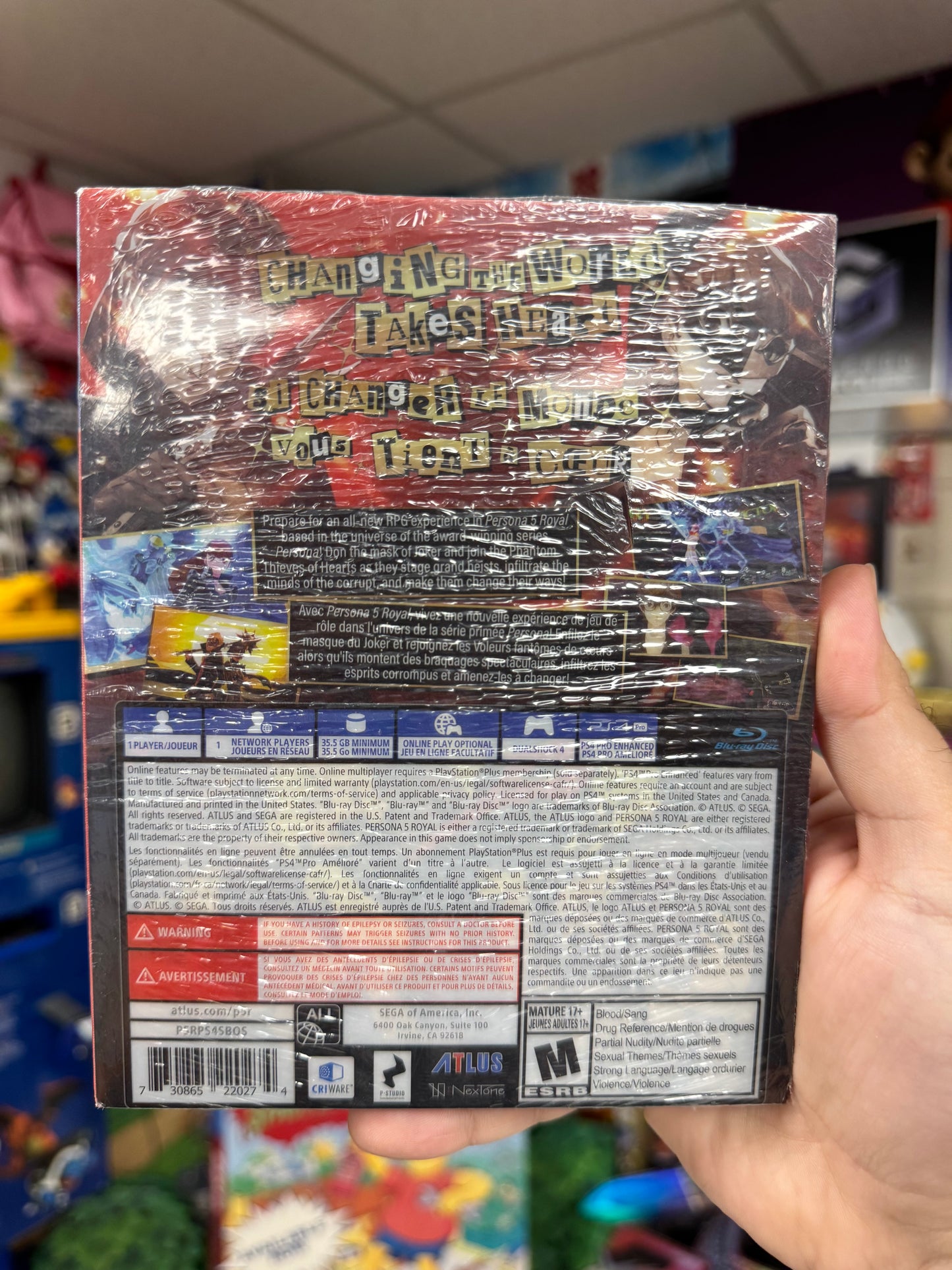 Persona 5 Royal Steelbook PS4 Sealed