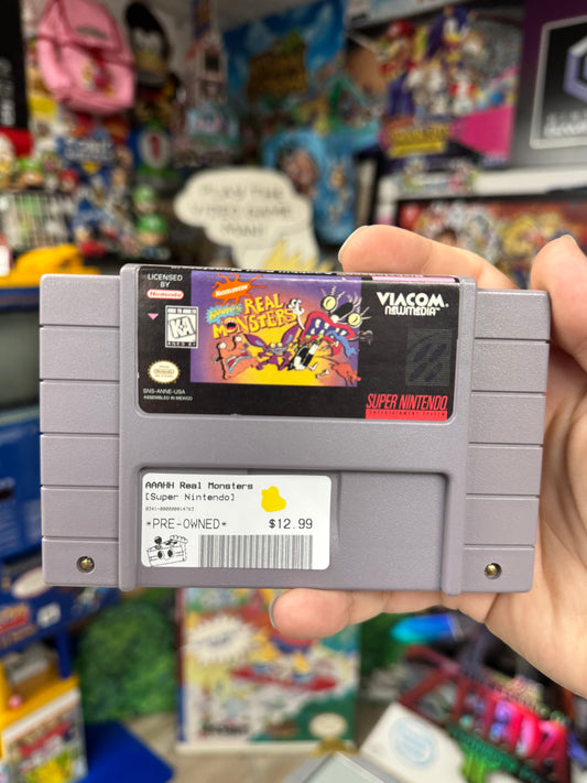 AAAHH Real Monsters SNES