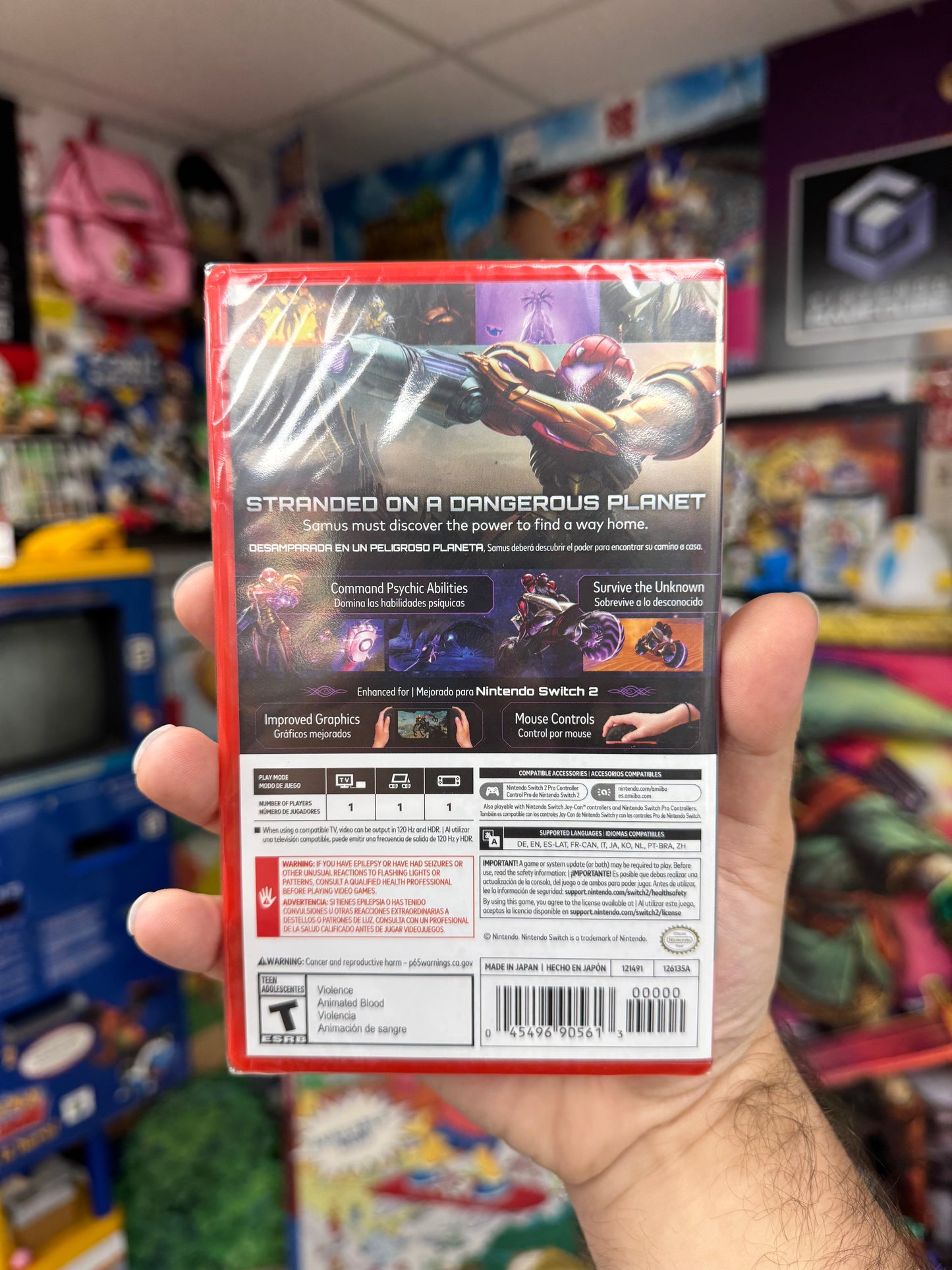 Metroid Prime 4 Beyond Switch 2 Sealed