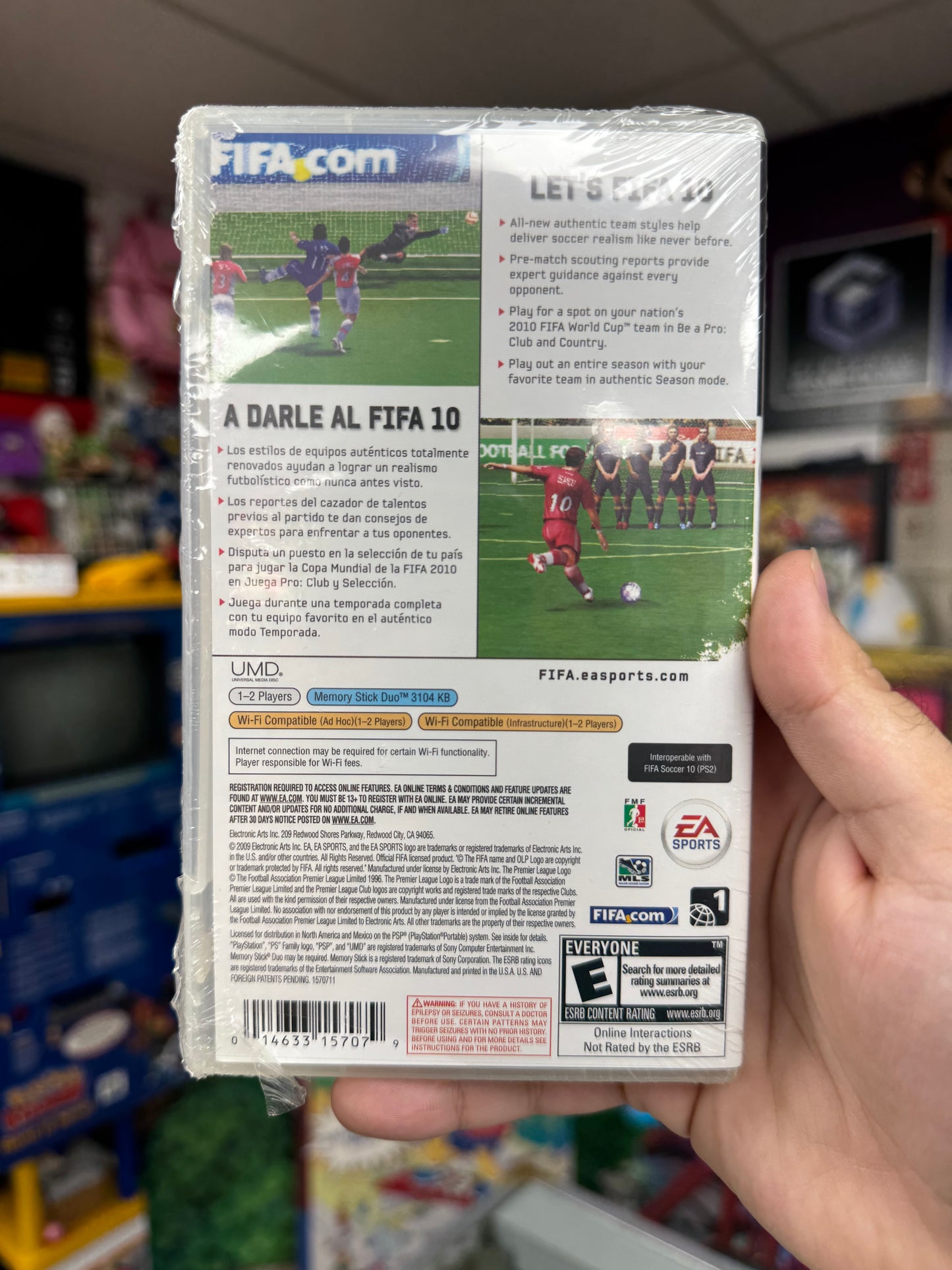FIFA Soccer 10 PSP Sealed