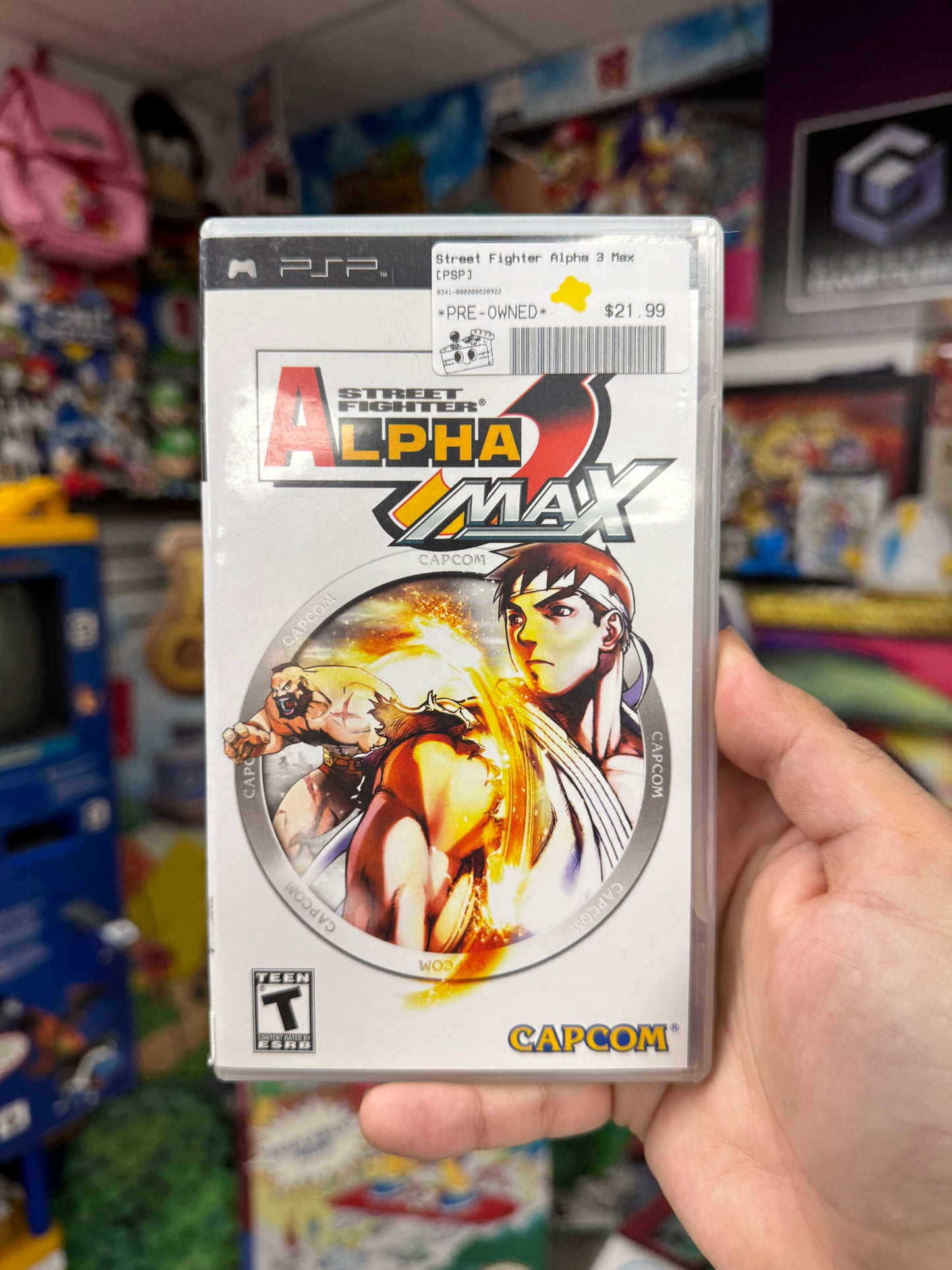Street Fighter Alpha 3 Max PSP CIB