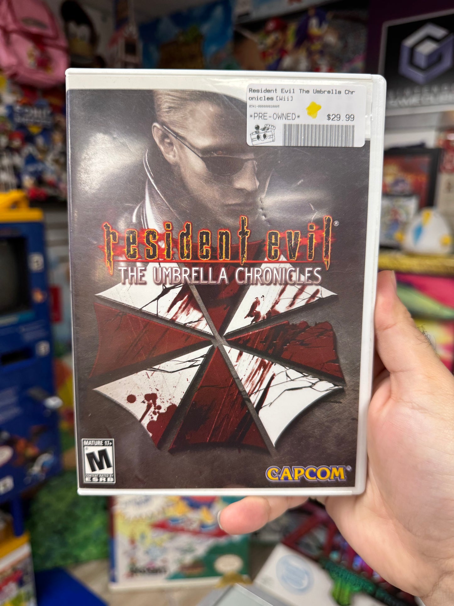 Resident Evil Umbrella Chronicles Wii CIB