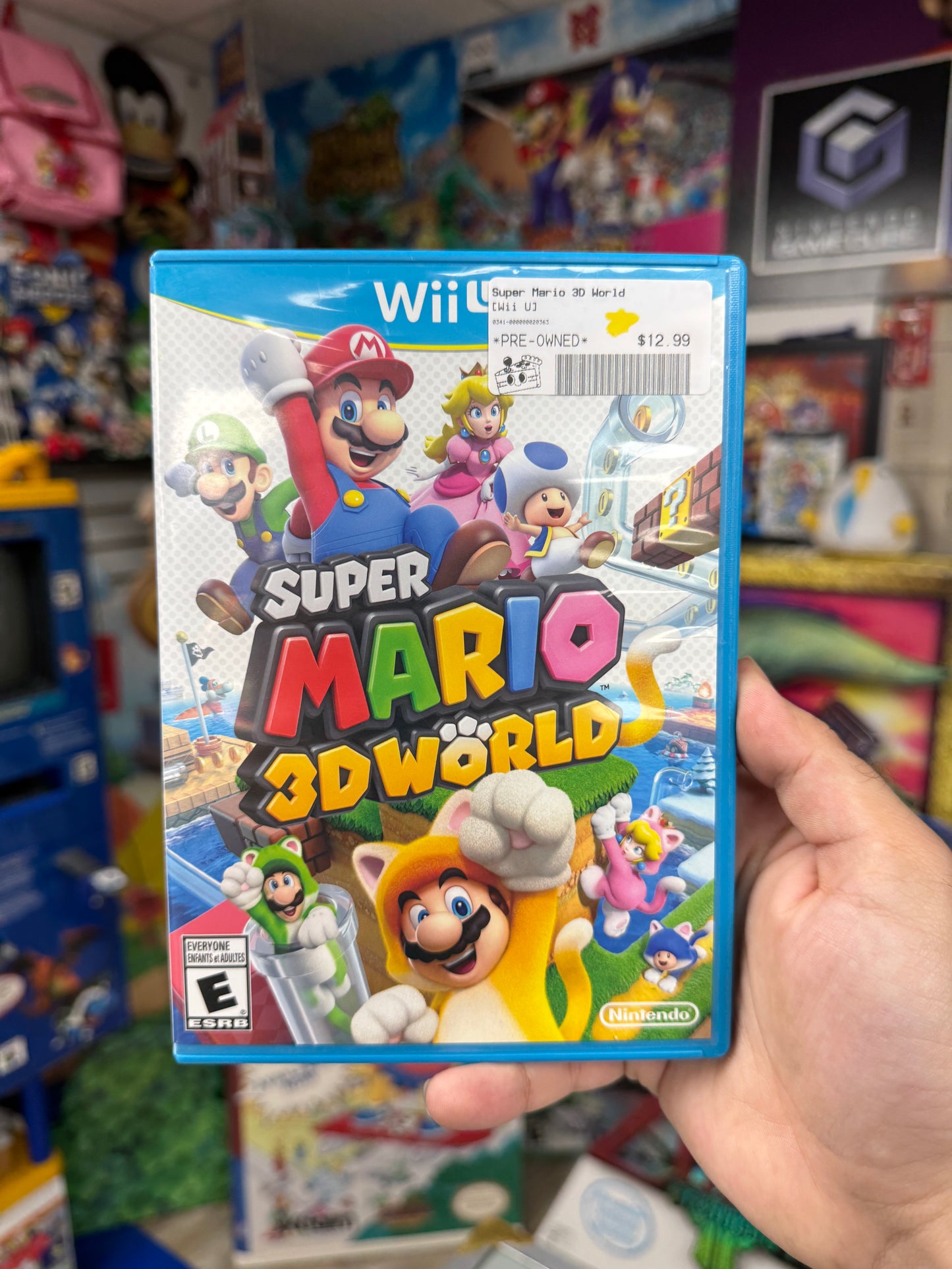 Super Mario 3D World Wii U CIB