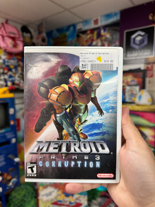 Metroid Prime 3 Corruption Wii CIB