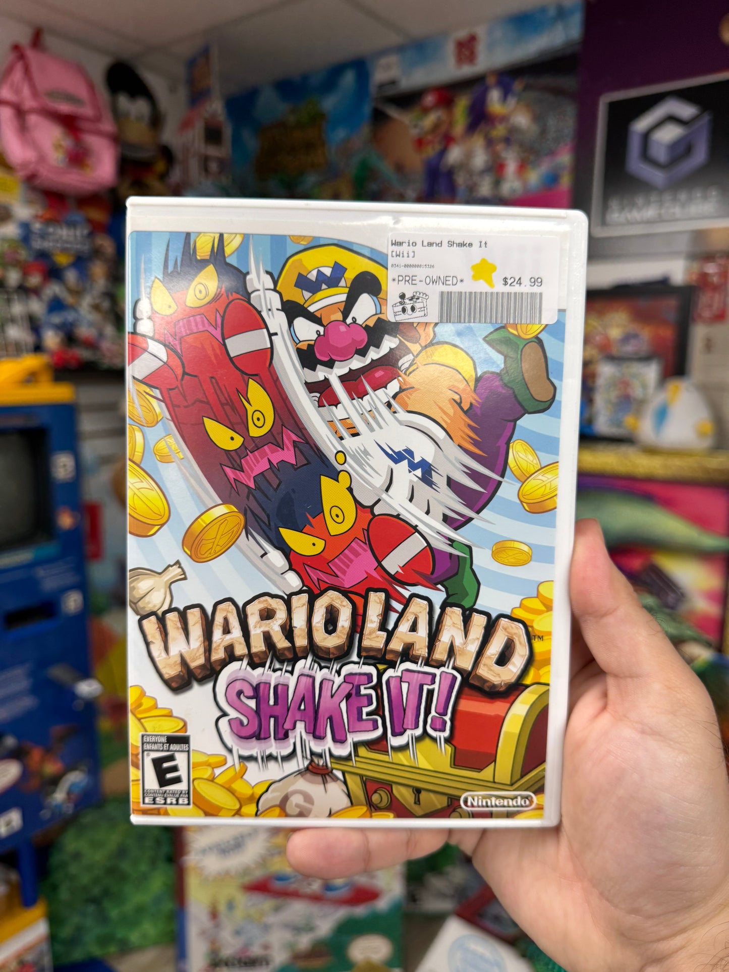 Wario Land Shake It Wii CIB