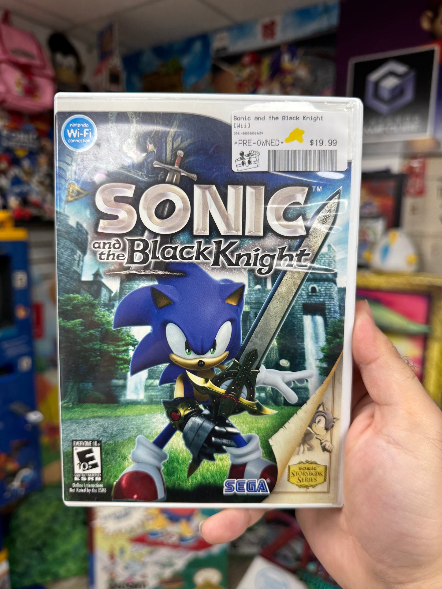 Sonic and the Black Knight Wii CIB