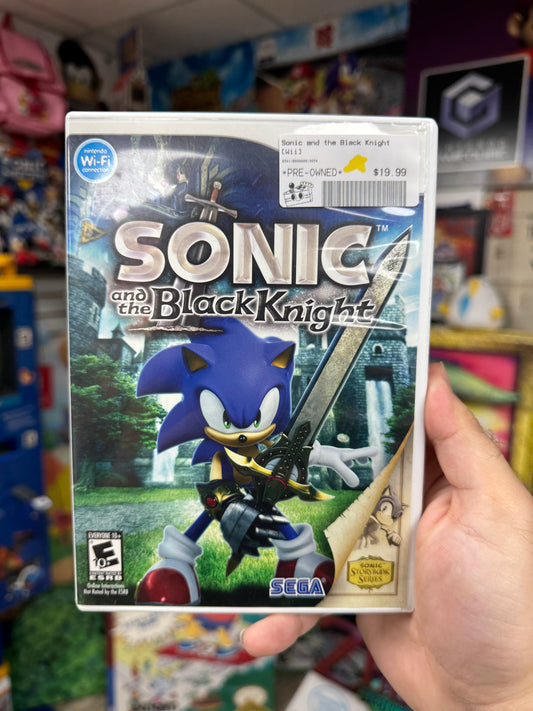 Sonic and the Black Knight Wii CIB