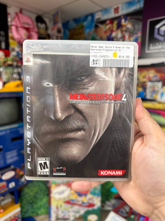Metal Gear Solid 4 Guns of the Patriots PS3 CIB