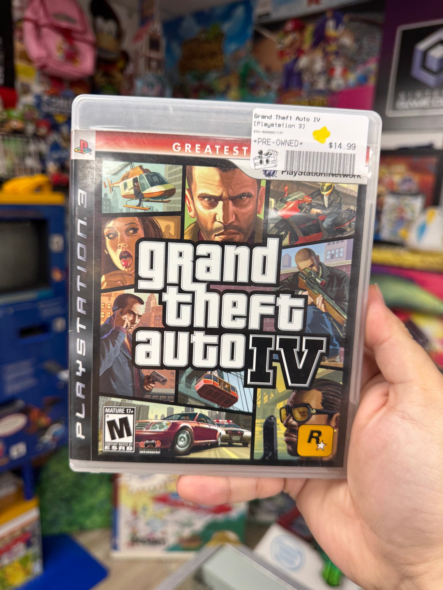 Grand Theft Auto IV PS3 Boxed