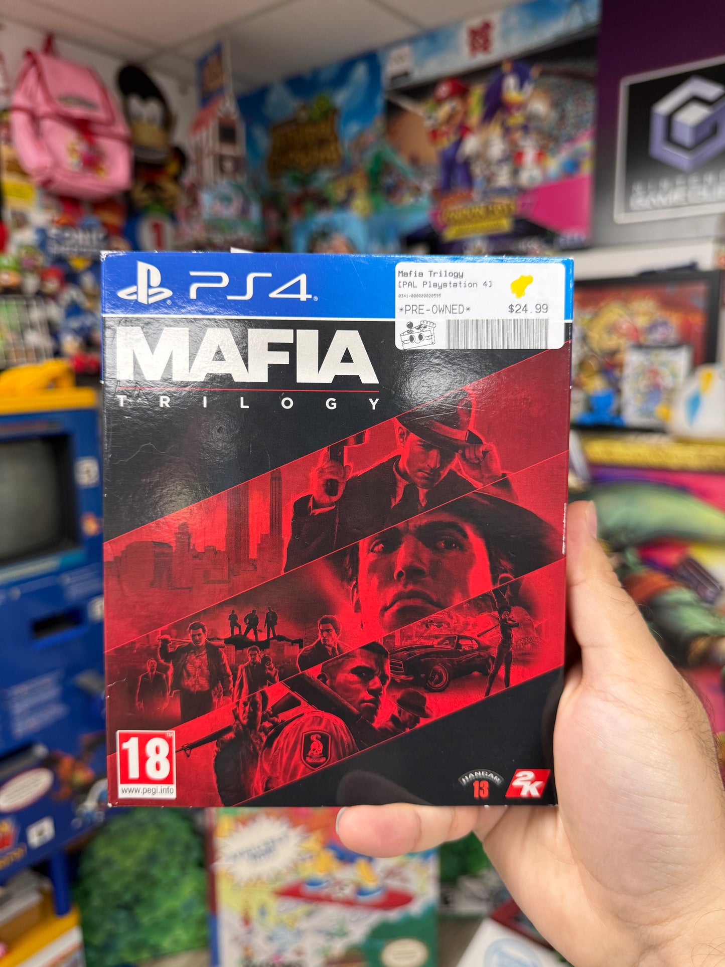 Mafia Trilogy PAL PS4
