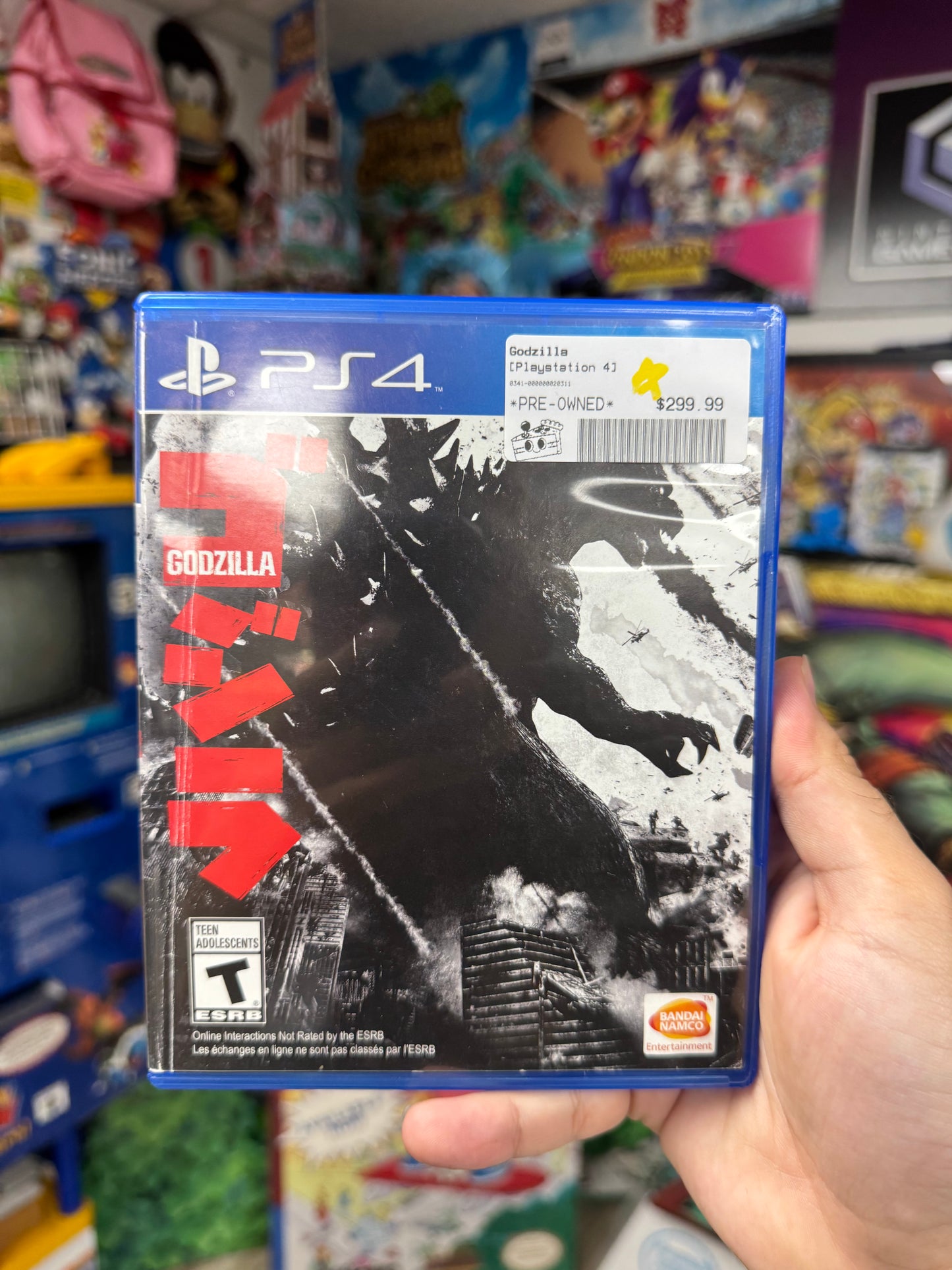 Godzilla PS4 Rare