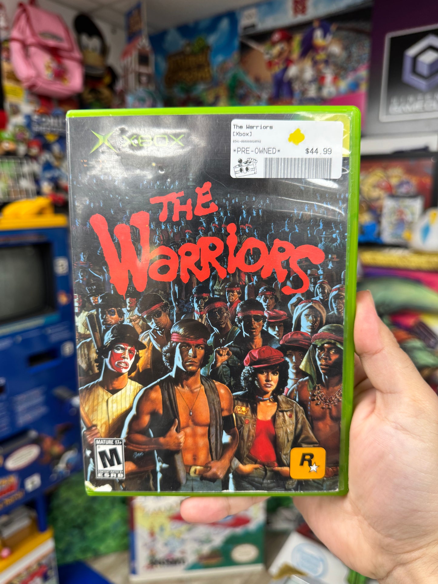 The Warriors Xbox CIB