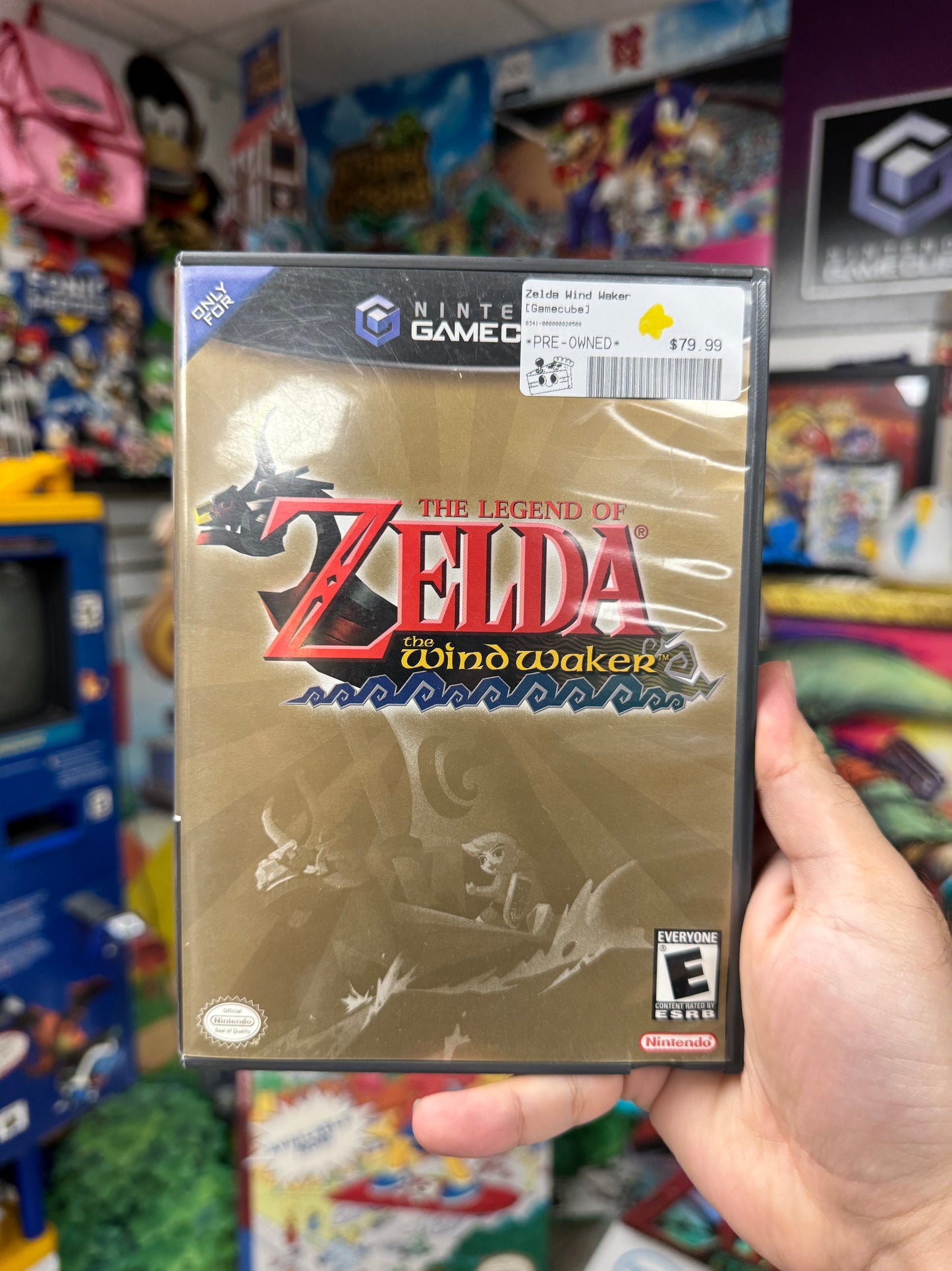 Zelda Wind Waker GameCube CIB