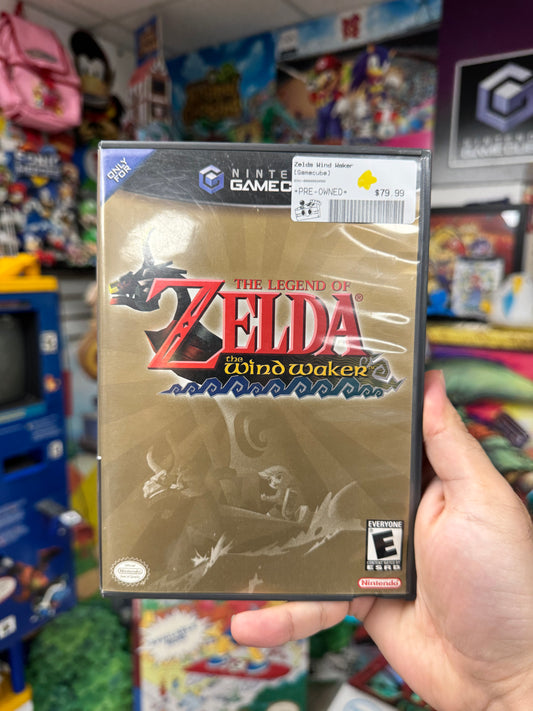 Zelda Wind Waker GameCube CIB
