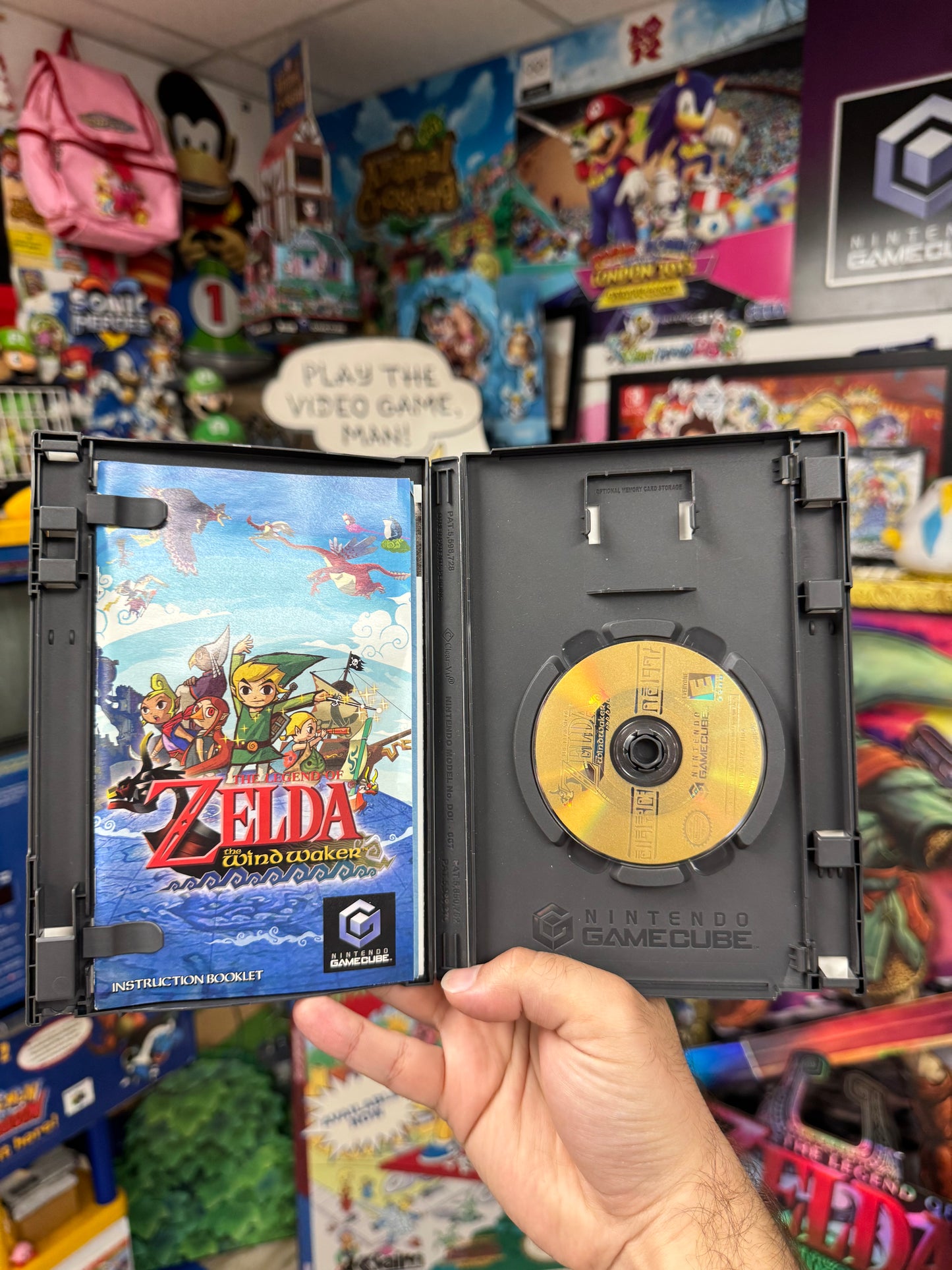 Zelda Wind Waker GameCube CIB
